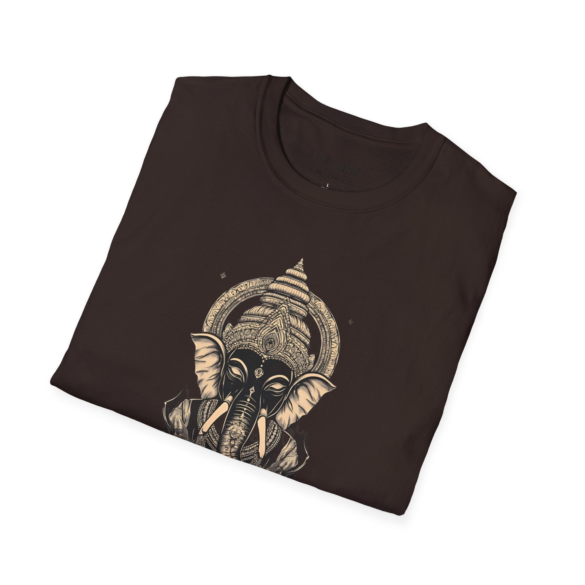 Elephant Mandala T-Shirt — Spiritual Ganesha Graphic Tee