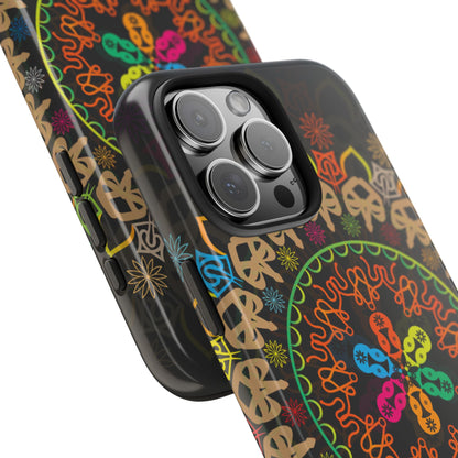 Colorful Mandala Tough Phone Cases - Vibrant Protection for Your Device, Gift for Art Lovers, Boho Style, Unique Phone Accessories