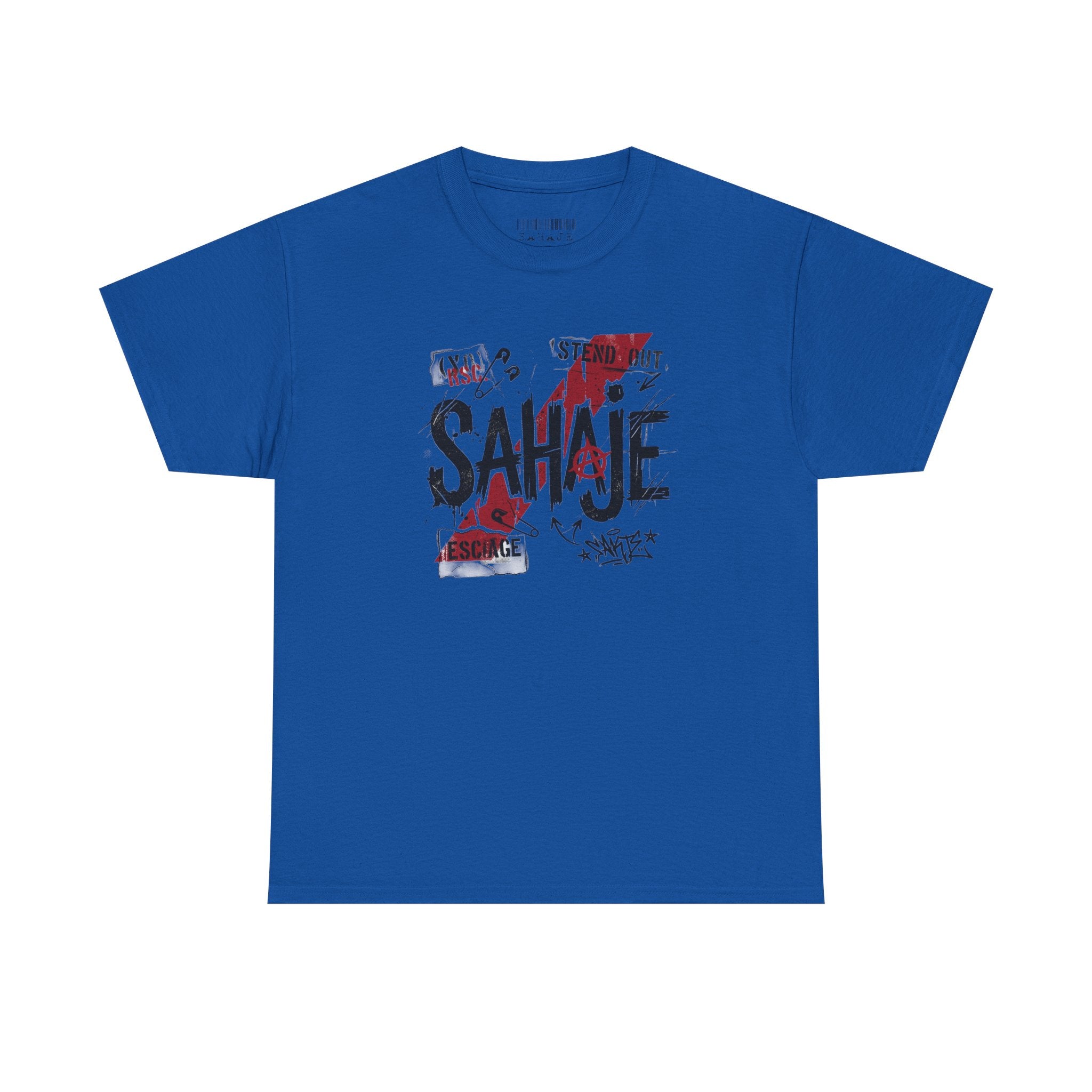 Sahaje Graphic Tee — Street Art Urban Casual T-Shirt