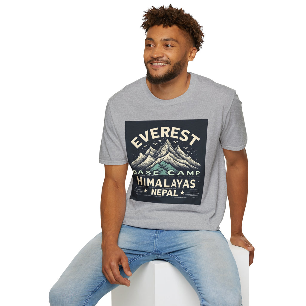 Everest Base Camp T-Shirt – Himalayas Nepal Vintage Mountain Tee