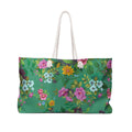 Floral Weekender Bag for Getaways, Beach Tote, Travel Bag, Overnight Bag, Vacation Essentials, Floral Print Handbag