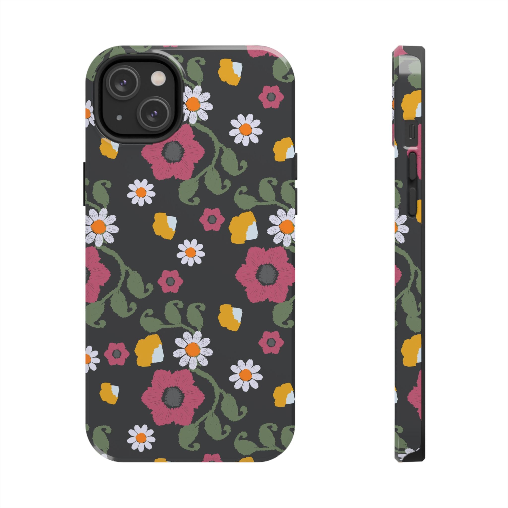 Floral Tough Phone Cases | Vibrant Protection for Everyday Use | Gift for Her, Trendy Accessories, Birthday, Mother's Day