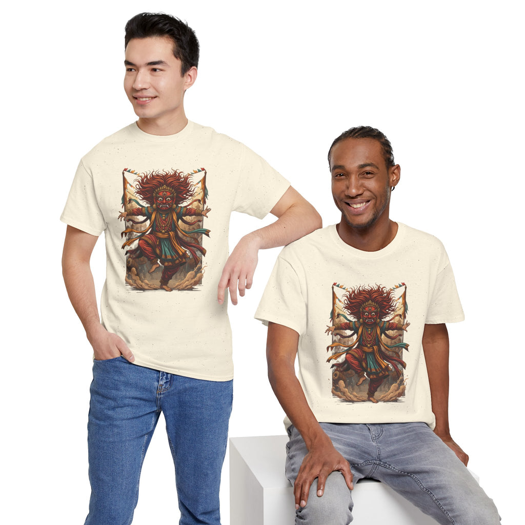 T-Shirt — Tribal Dancer Graphic Tee (Native Spirit Warrior Art)