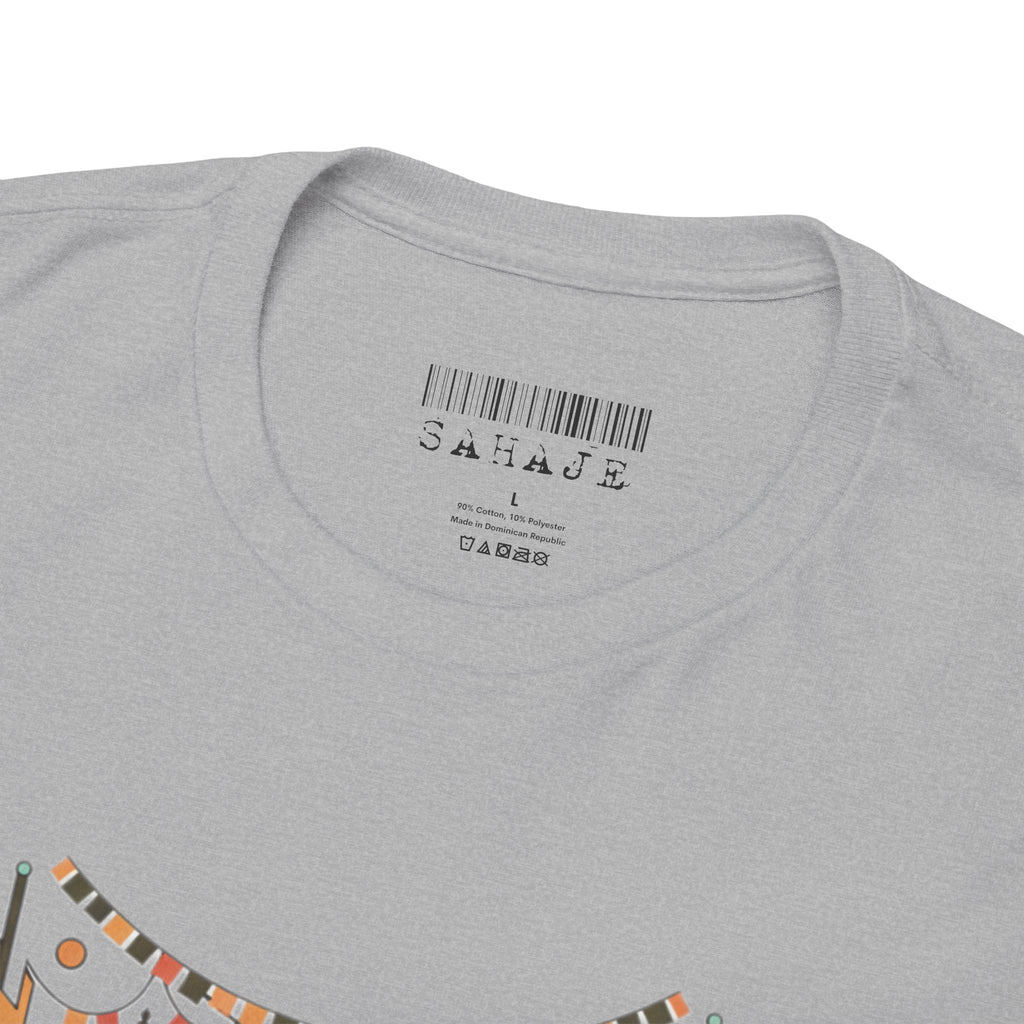 Mandala Cityscape Tee — Boho Urban Art Graphic T-Shirt