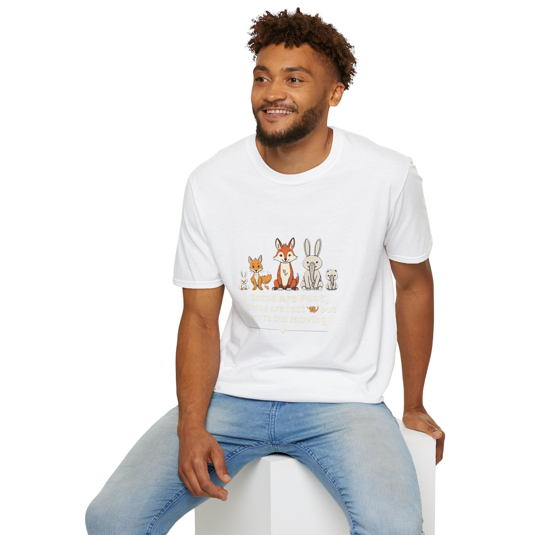 Woodland Friends T-Shirt — Cute Fox, Bunny & Squirrel Graphic