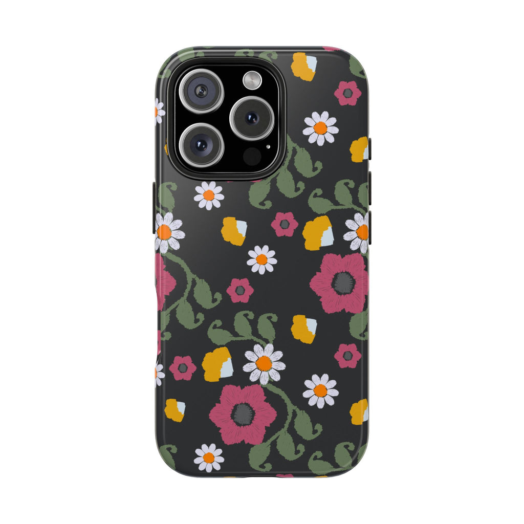 Floral Tough Phone Cases | Vibrant Protection for Everyday Use | Gift for Her, Trendy Accessories, Birthday, Mother's Day