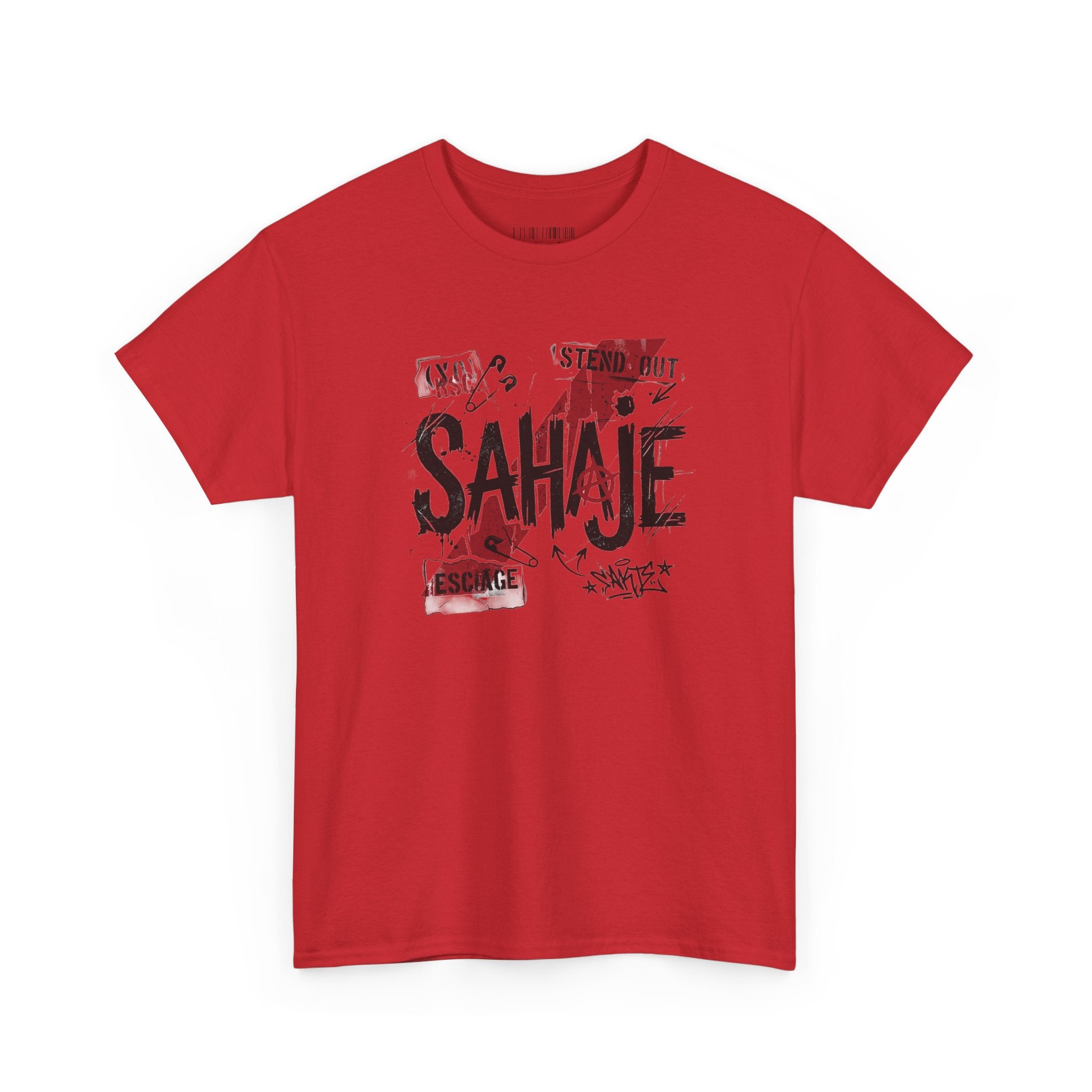 Sahaje Graphic Tee — Street Art Urban Casual T-Shirt