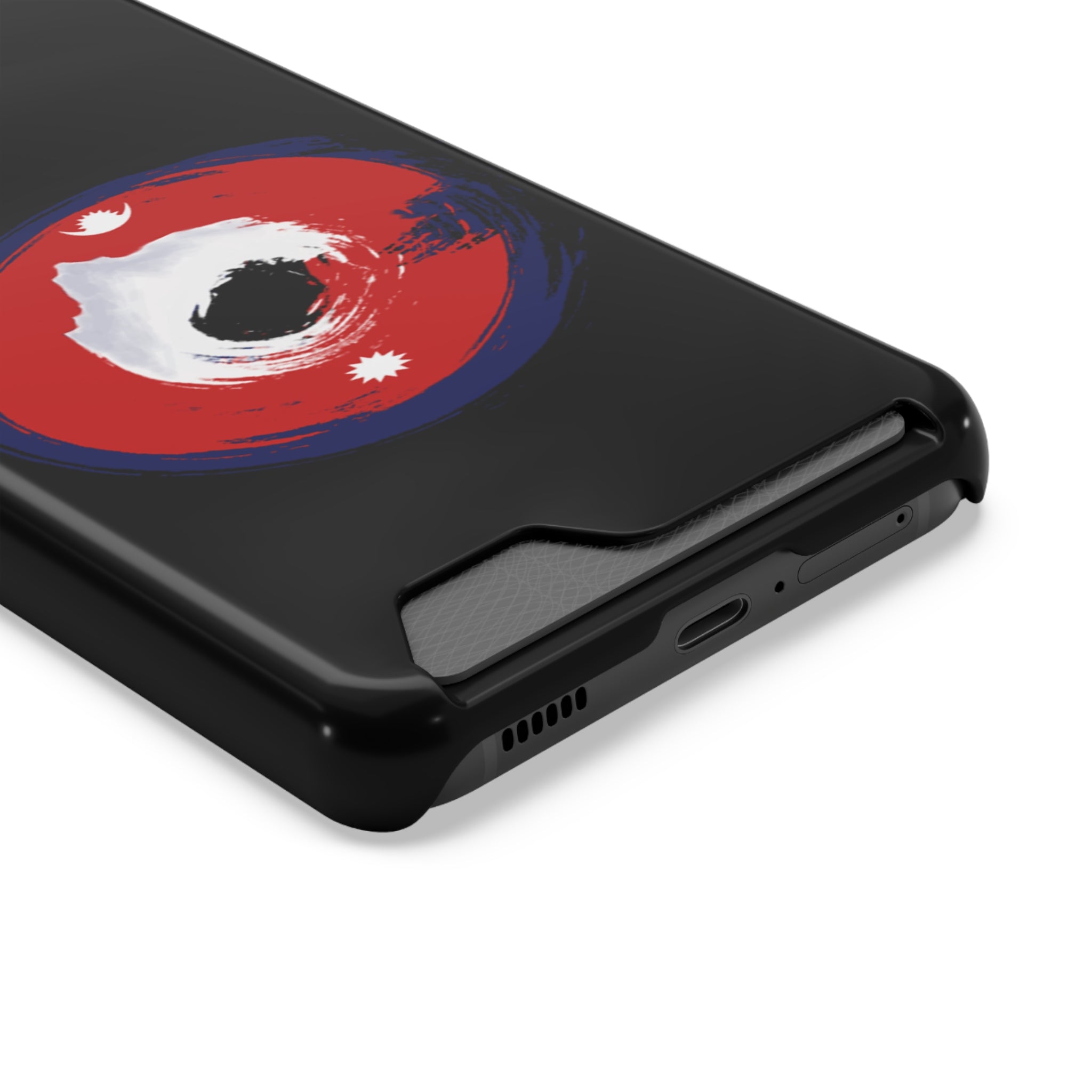 Sleek Phone Case with Card Holder – Unique Design, Gift for Students, Stylish Accessory, Everyday Use, Functional & Fashionable