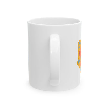 Colorful Inspirational Ceramic Mug - Perfect Gift for Friends, Coffee Lovers, Self-Care, Birthdays, Affirmation