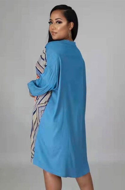 Long Sleeve Shirt for Women New Autumn Denim Shirt Blue Early Autumn Baggy Coat Shirt Dress Women Clothing