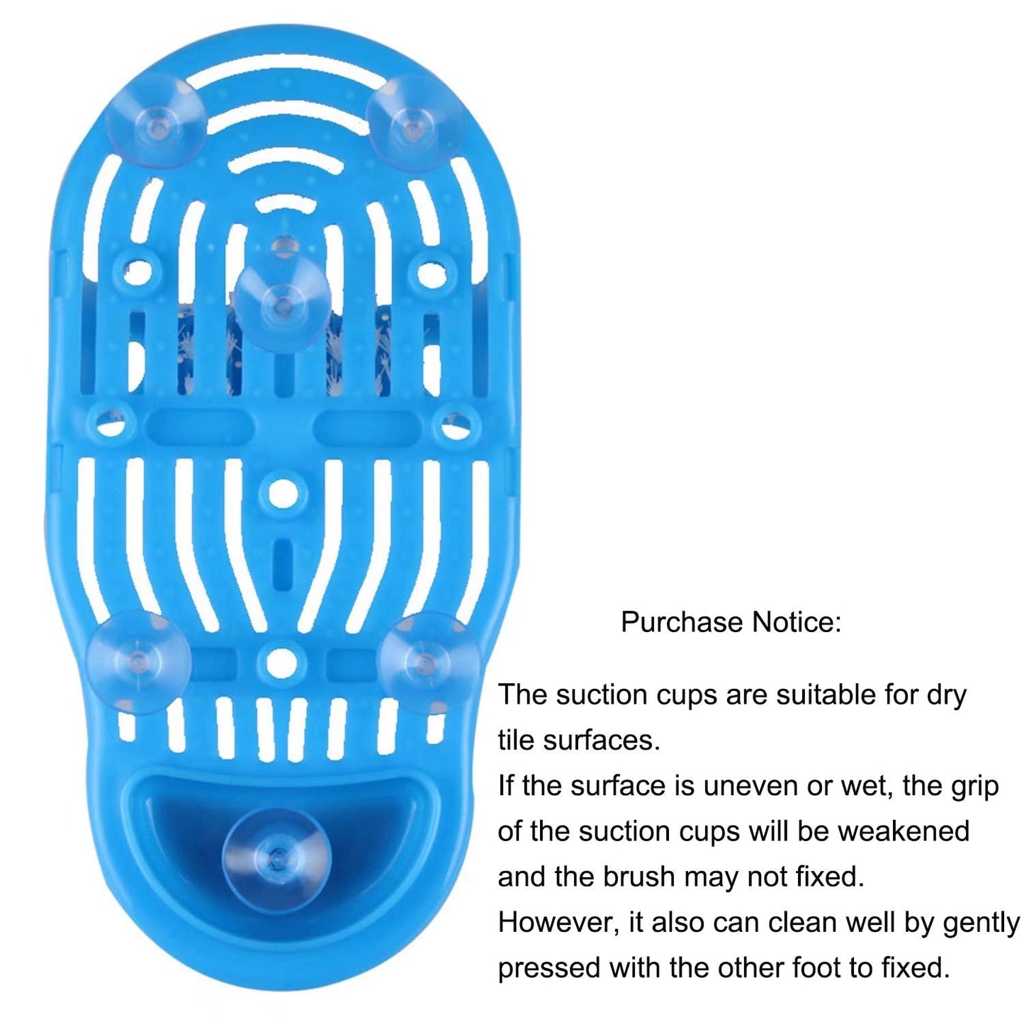Magic Foot Scrubber Exfoliating Easy Feet Cleaning Brush Feet Washer Foot Shower Spa Massager Slippers for Unisex Adults