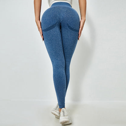 Sports Yoga Leggings Running Fitness Moisture Wicking Quick Drying Breathable Hip Lift Belly Shaping
