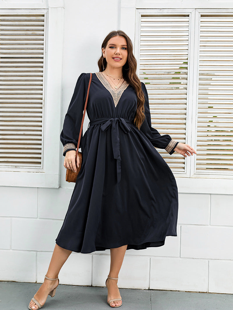 Style Women plus Size Dress 2022 Best-Selling Loose Maxi Dress