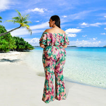 Load image into Gallery viewer, Plus Size Women Clothing Summer New Printing Suit