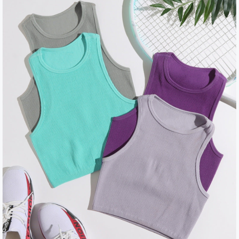 Sustainable Recycled Nylon Sports Yoga Quick-Drying Running Fitness Vest