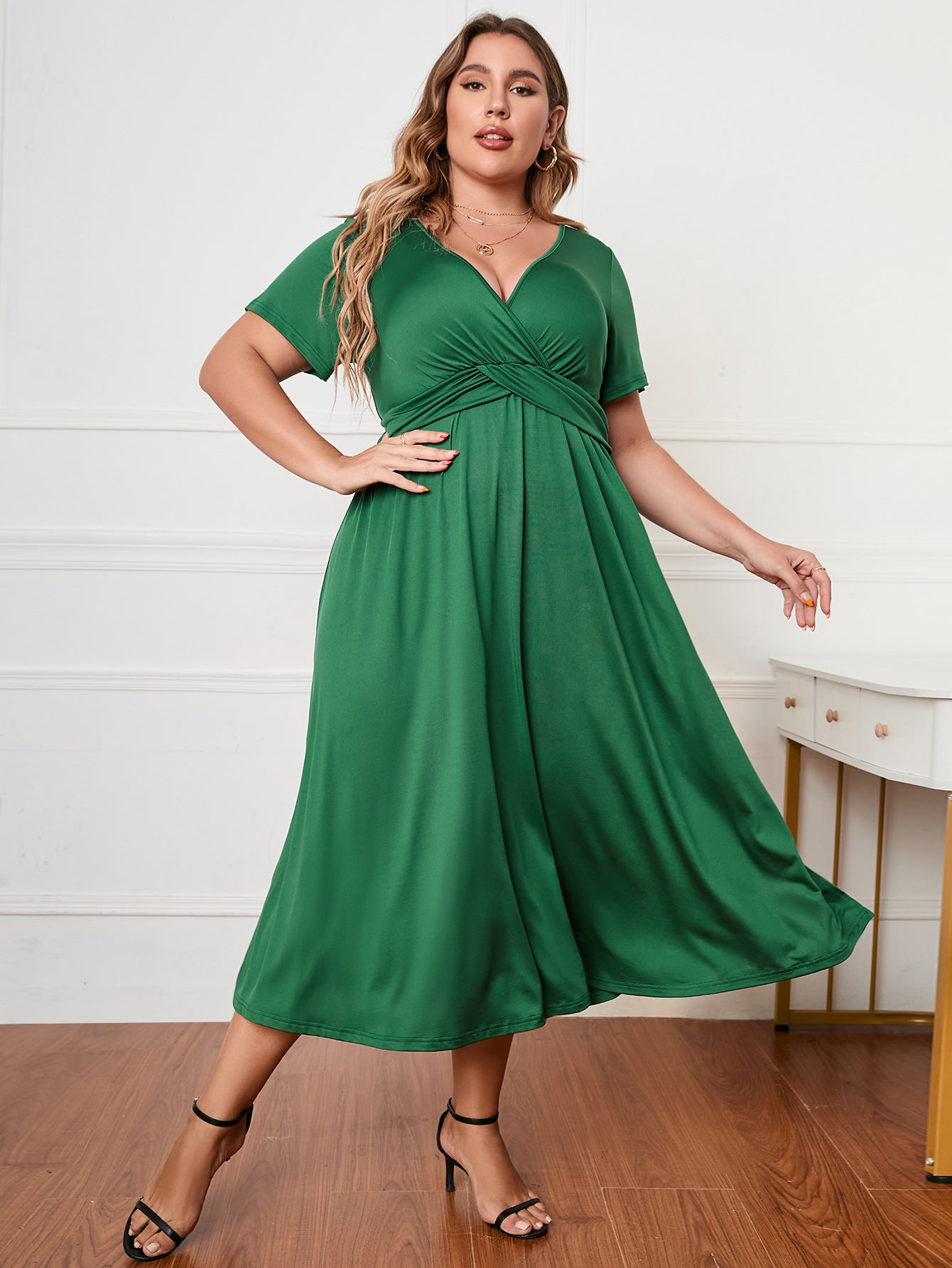 Style plus Size Women Dress 2022  Loose Maxi Dress