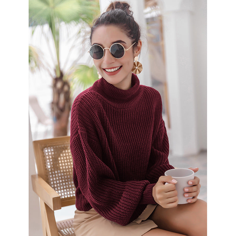 Knitwear round Neck Long Sleeve Women Clothing Sweater Spring Autumn Knitted Real Shot