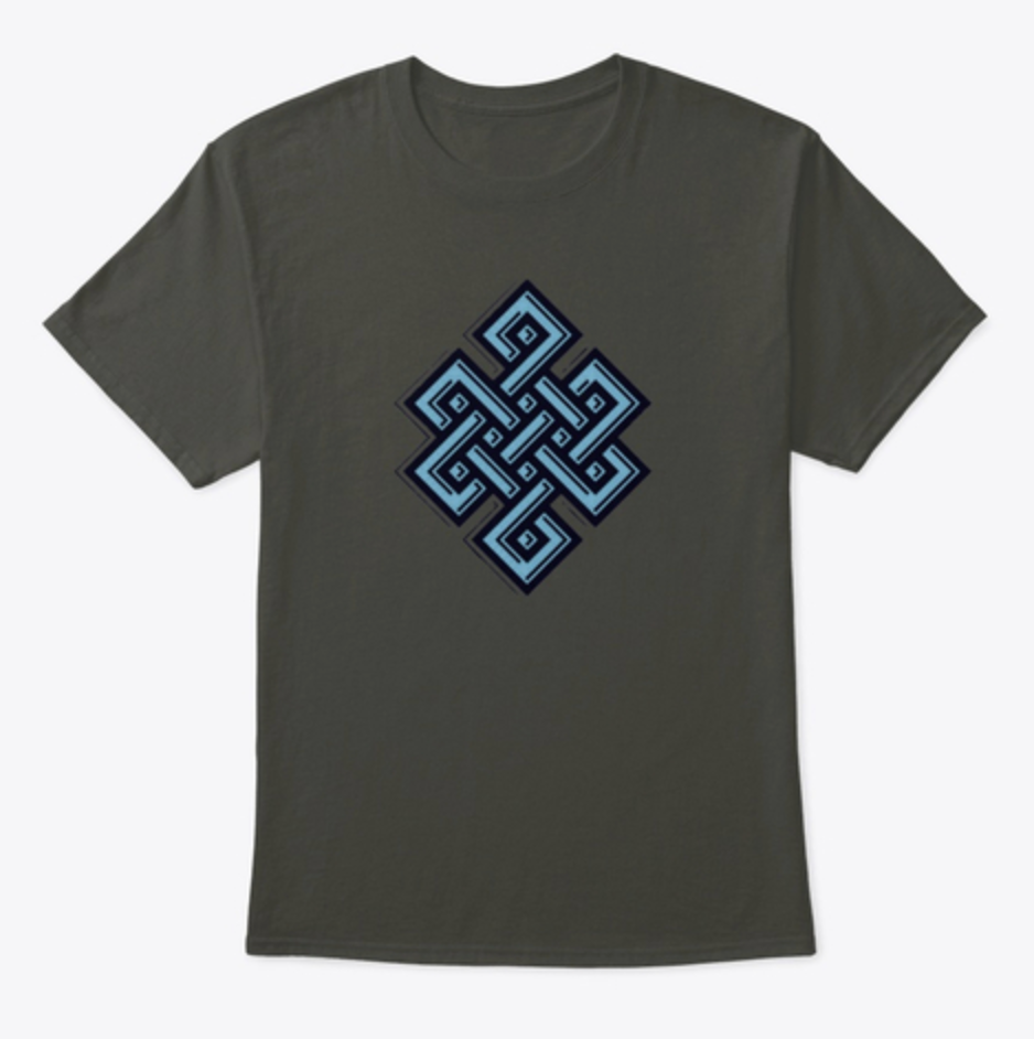 The " knot pattern " T-shirt