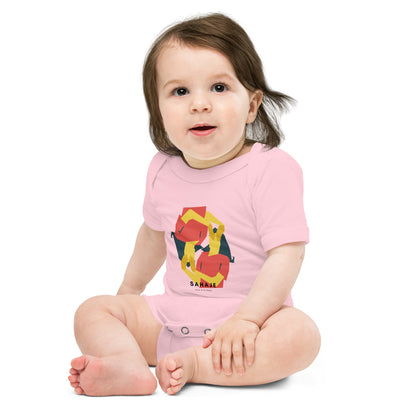 Baby short sleeve one piece