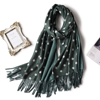 winter scarf for women fashion double side colors lady cashmere scarves pashmina shawls and wraps warm bandana hijabs