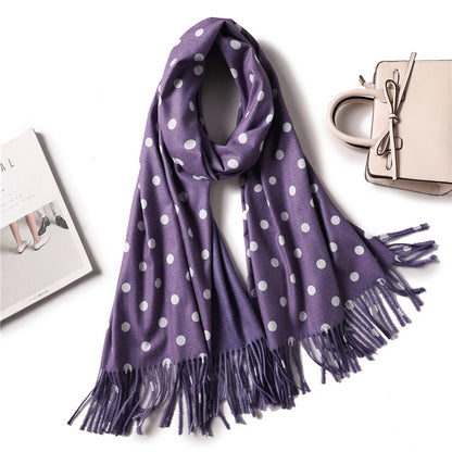 winter scarf for women fashion double side colors lady cashmere scarves pashmina shawls and wraps warm bandana hijabs