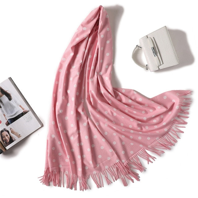 winter scarf for women fashion double side colors lady cashmere scarves pashmina shawls and wraps warm bandana hijabs