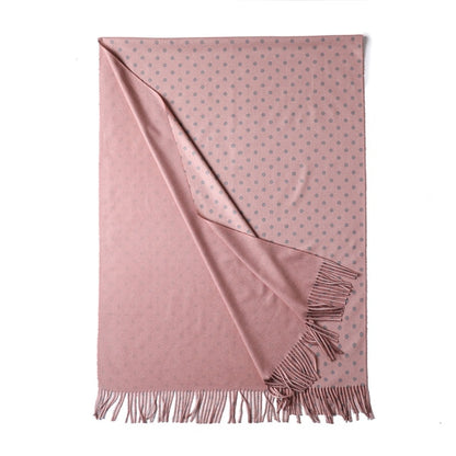 winter scarf for women fashion double side colors lady cashmere scarves pashmina shawls and wraps warm bandana hijabs