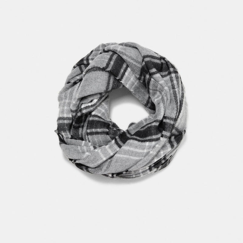 Imitated cashmere scarves women grey check plaid acrylic blanket scarf female winter thick warm shawl wraps brand scarf