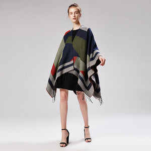 New fashion women winter warmer wraps capes