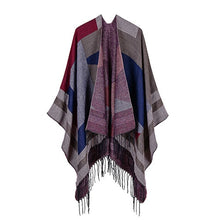 Load image into Gallery viewer, New fashion women winter warmer wraps capes