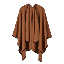 Load image into Gallery viewer, super thick women winter warm cape shawl wraps