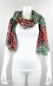 ROOT TREE PRINT SHAWL FOR GIRLS